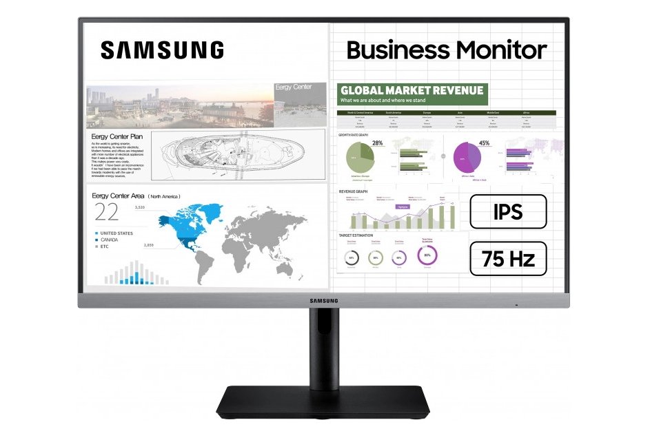 Monitor Samsung LS24R650FDIXCI 24 inch IPS photo 2