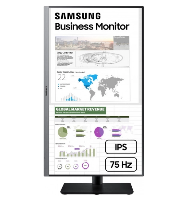 Monitor Samsung LS24R650FDIXCI 24 inch IPS photo 6