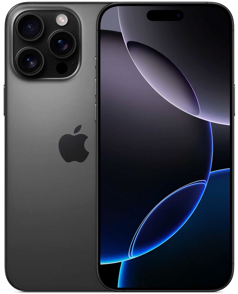 Смартфон Apple iPhone 16 Pro Max / 6.9'' / 8 ГБ / 512 ГБ / Black Titanium photo 1 Смартфон Apple iPhone 16 Pro Max / 6.9'' / 8 ГБ / 512 ГБ / Black Titanium photo 1