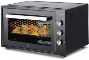 Cuptor electric Skyborn 7003DGBLACK, 60 l, 1500 W, Negru 