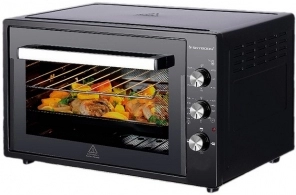 Cuptor electric Skyborn 7003SGBLACK, 60 l, 1500 W, Negru 