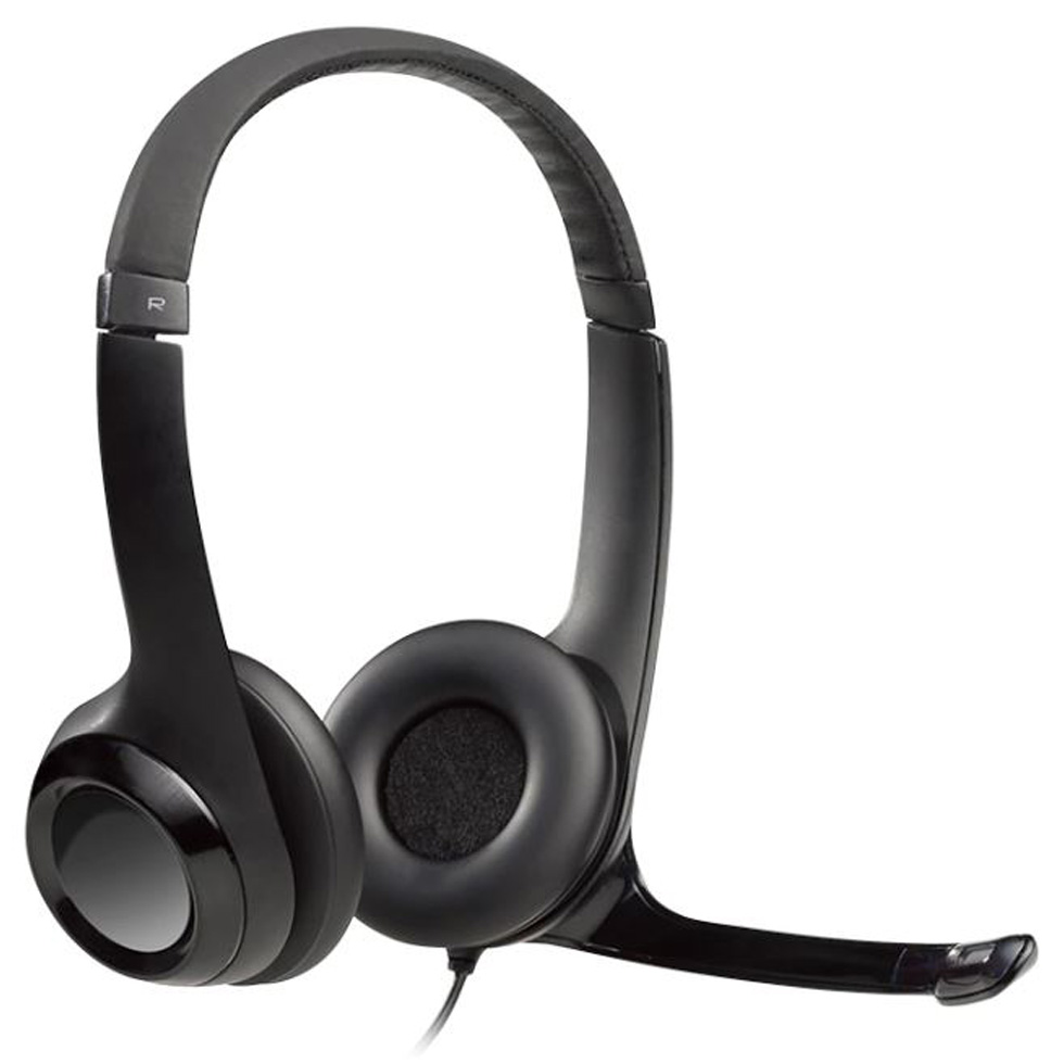 Căști Logitech H390 Negru Cu fir / Home and Office / Negru photo 1