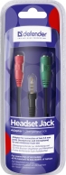 Адаптер 3.5mm - 3.5mm Defender Headset Jack thumbnav 2