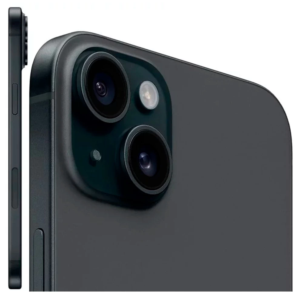 Smartphone Apple iPhone 15 / 6.1'' / 6 GB / 128 GB / Negru photo 3