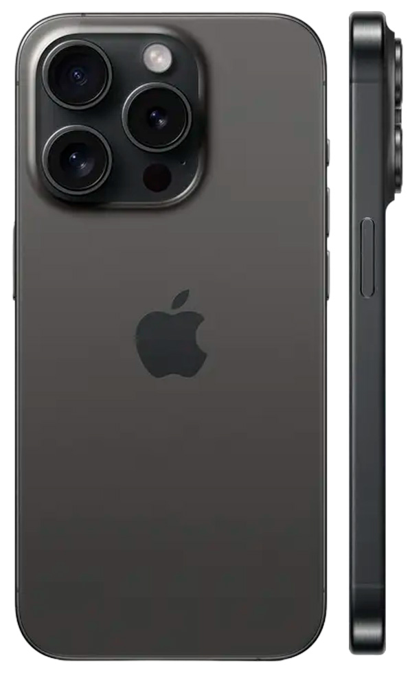 Smartphone Apple iPhone 15 Pro / 6.1'' / 8 GB / 512 GB / Black Titanium photo 3