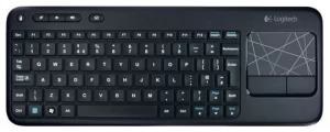Клавиатура беспроводная Logitech K400 Plus Wireless Touch Black 