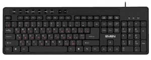 Клавиатура проводная  Sven KB C 3060 black
 