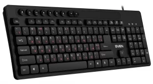 Tastatura cu fir Sven KB C 3060 black
 thumbnav 2