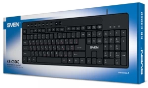 Tastatura cu fir Sven KB C 3060 black
 thumbnav 4