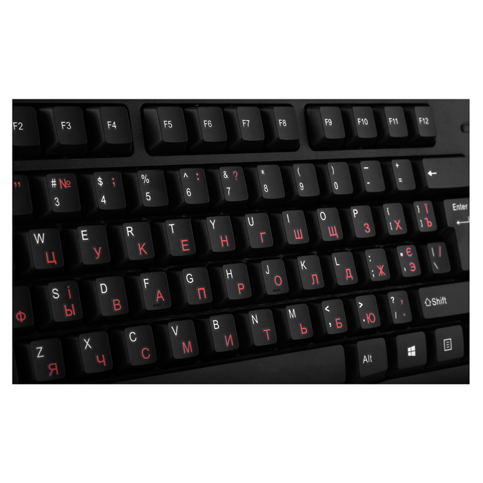 Tastatura cu fir Sven KB-S300 black / Membrana photo 2