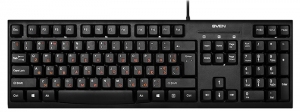 Tastatura cu fir Sven KB-S300 black thumbnav 1