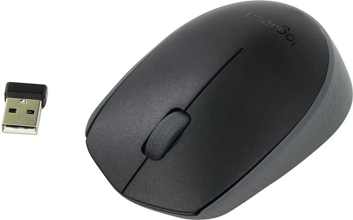 Mouse fara fir Logitech Wireless M171 Black Negru / / Negru photo 4