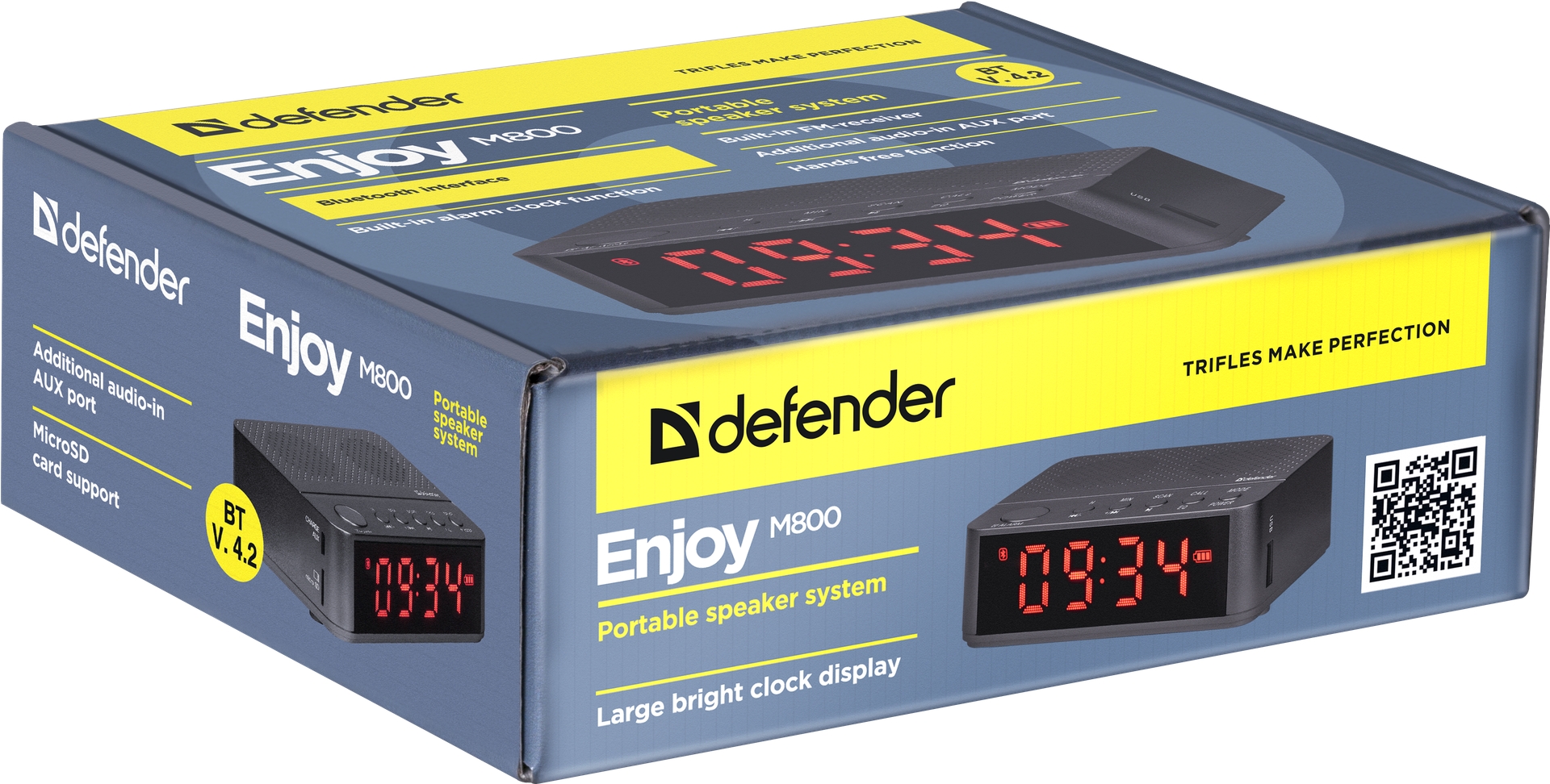 Boxa portabila Defender Enjoy M800 Negru photo 4
