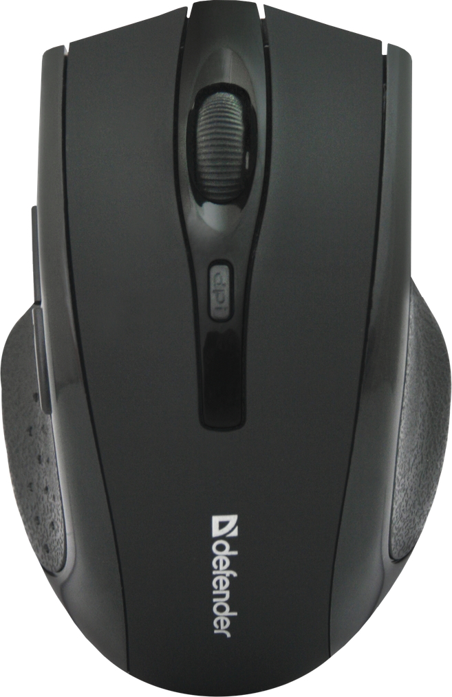 Беспроводная мышь Defender MM665BLACK Black / / Black photo 1 Беспроводная мышь Defender MM665BLACK Black / / Black photo 1