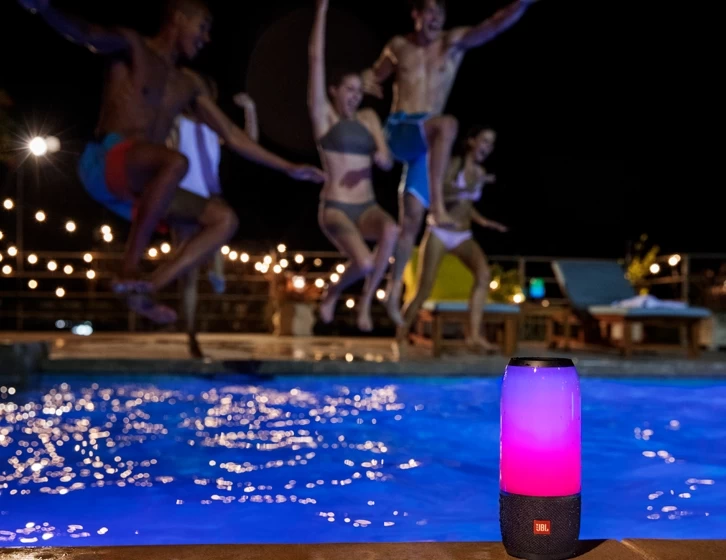 Boxa portabila JBL PULSE 3 Negru photo 5