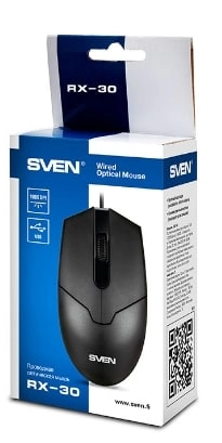 Mouse Sven RX30Black Negru / Optic / Negru photo 5