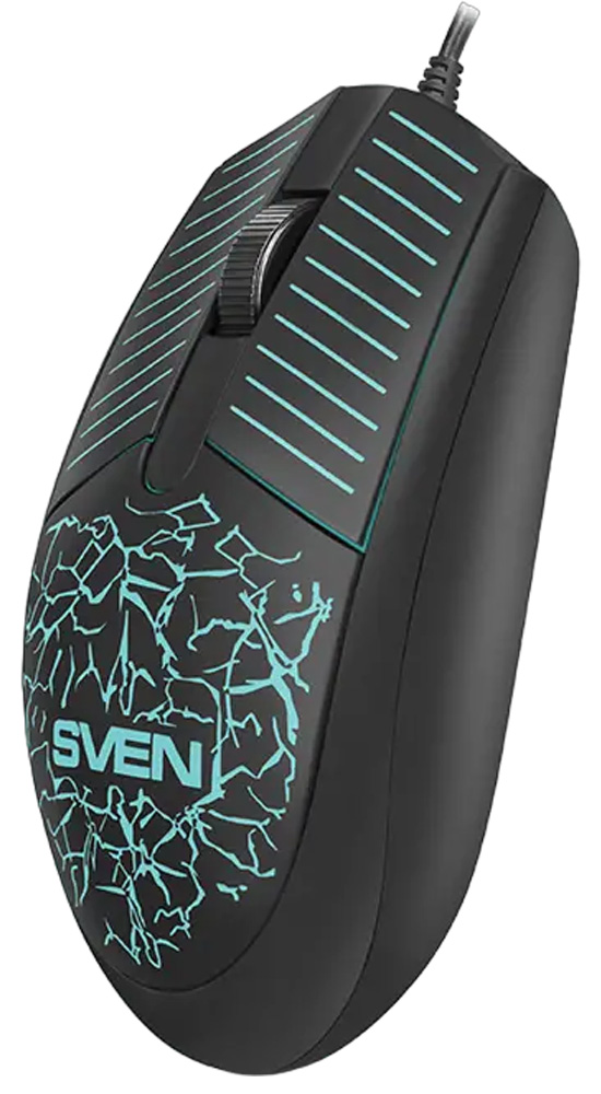 Проводная мышь Sven RX 70 black Black / Оптическая / Black photo 5
