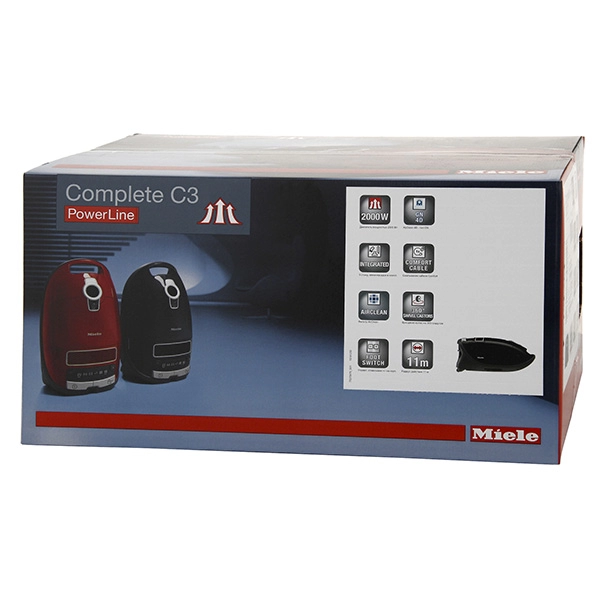 Aspirator cu sac Miele SGDA3C3BLACK / 2000W / Negru photo 7