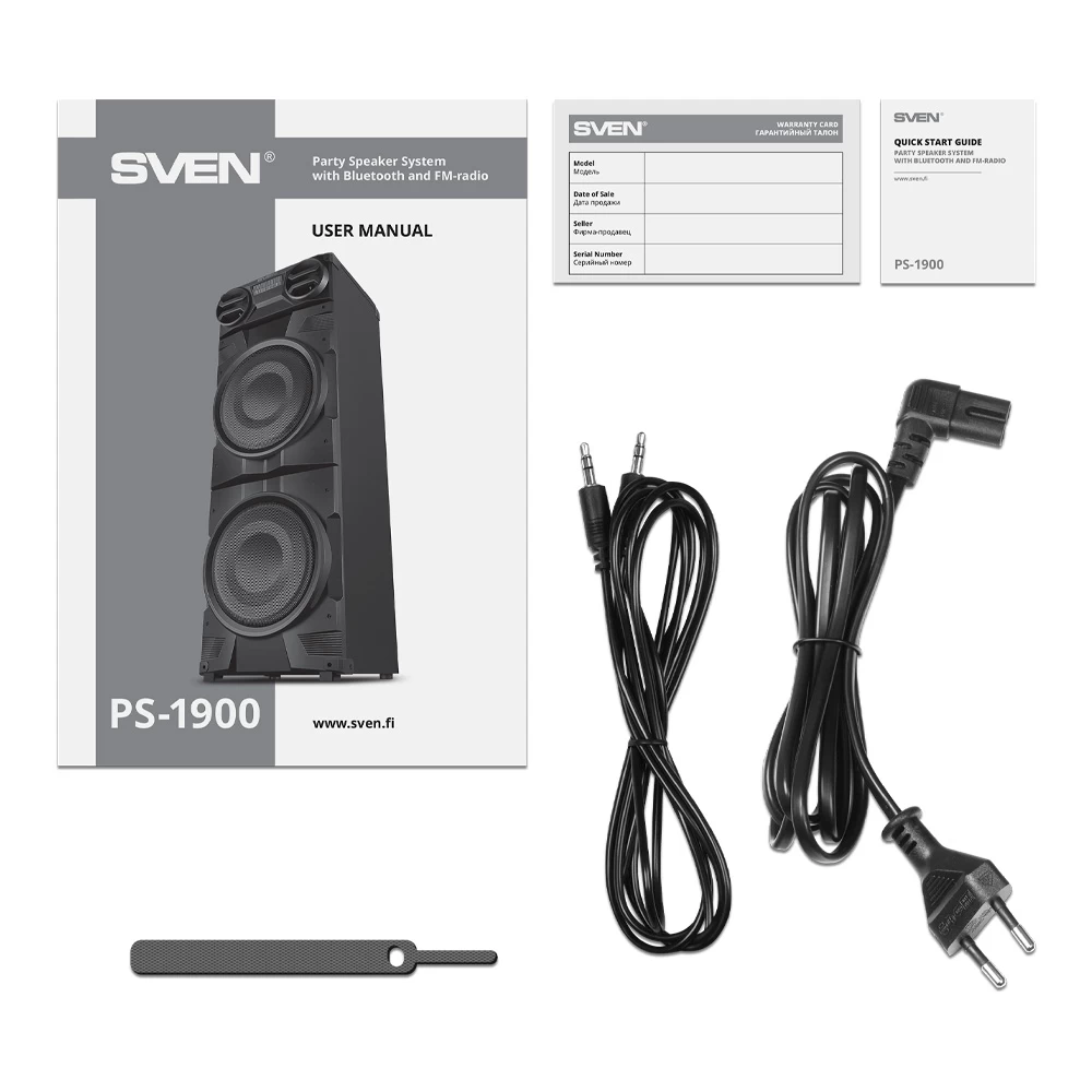 Boxa pentru Party Sven PS-1900 Black photo 11