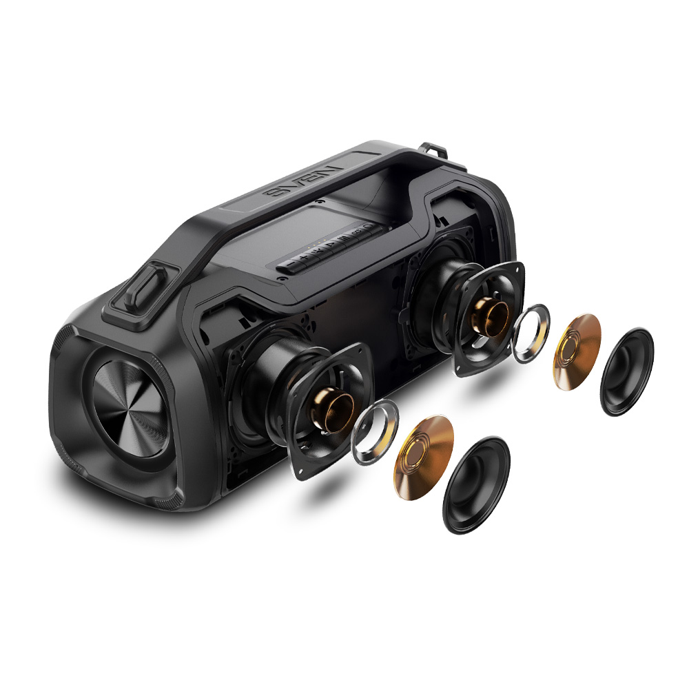 Портативная колонка Sven PS-390 Black photo 9