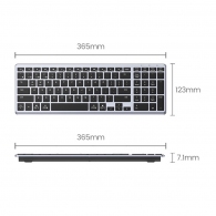 Tastatura fara fir UGREEN KU005 Black thumbnav 3