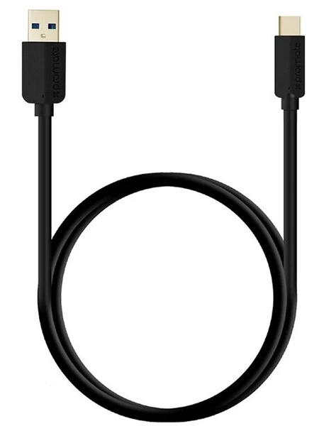 Cablu USB-A - USB Type-C Promate UNILINK-CAM 1 /1m /Negru photo 2