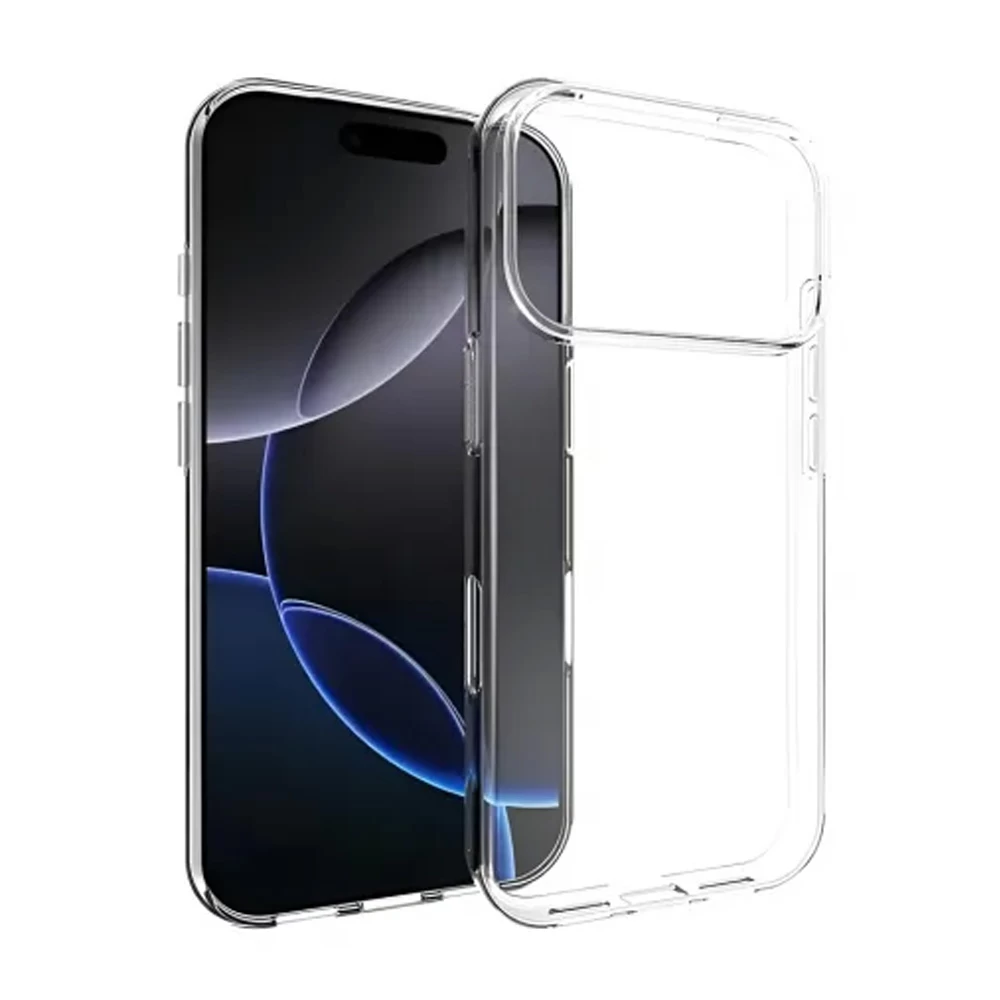 Husa WOO Soft TPU iPhone 17 Pro, Clear photo 1