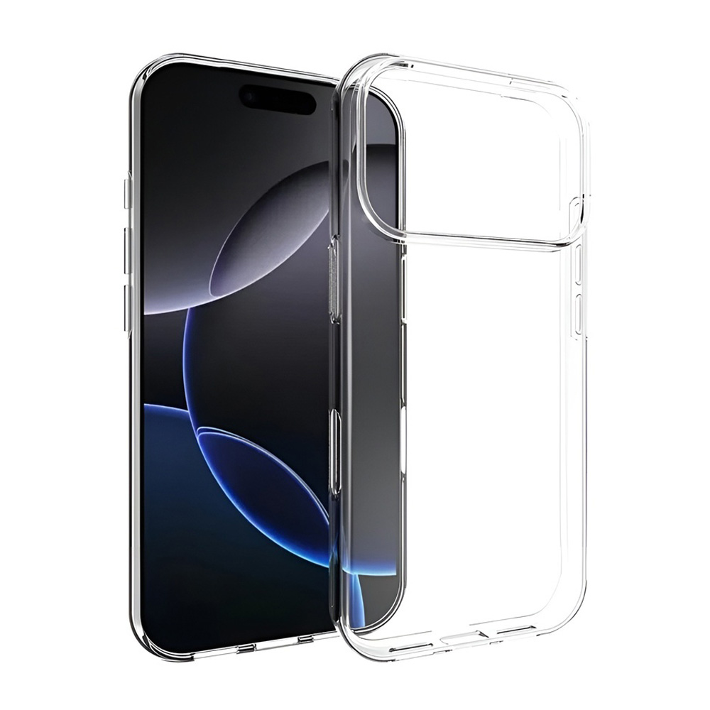 Husa WOO Soft TPU iPhone 17 Pro Max, Clear photo 1