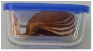 Container (ciclon) Borgonovo Dreptunghiular13cm 