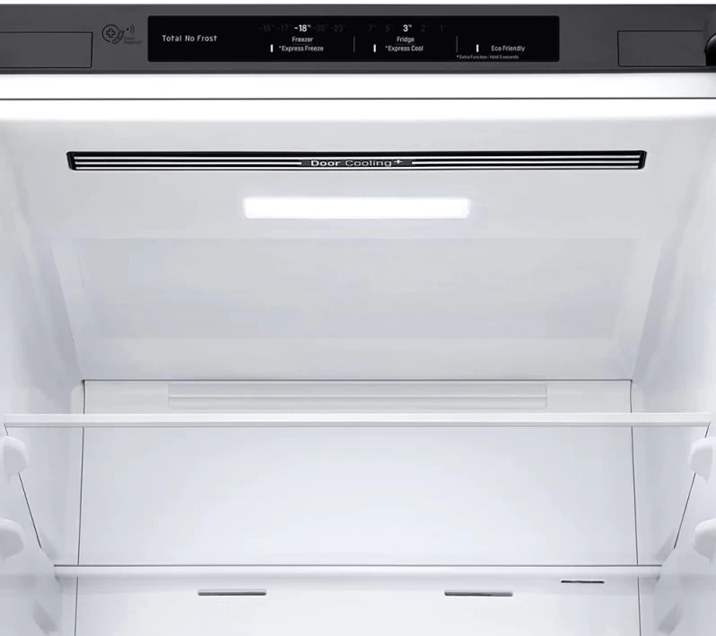 Frigider cu doua usi LG GWB459SLCM / 341 l / 186 cm / F / Gri photo 4