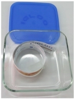 Container (ciclon) Borgonovo Patrat15cm  