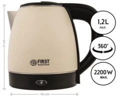Чайник электрический First FA54073CR thumbnav 3