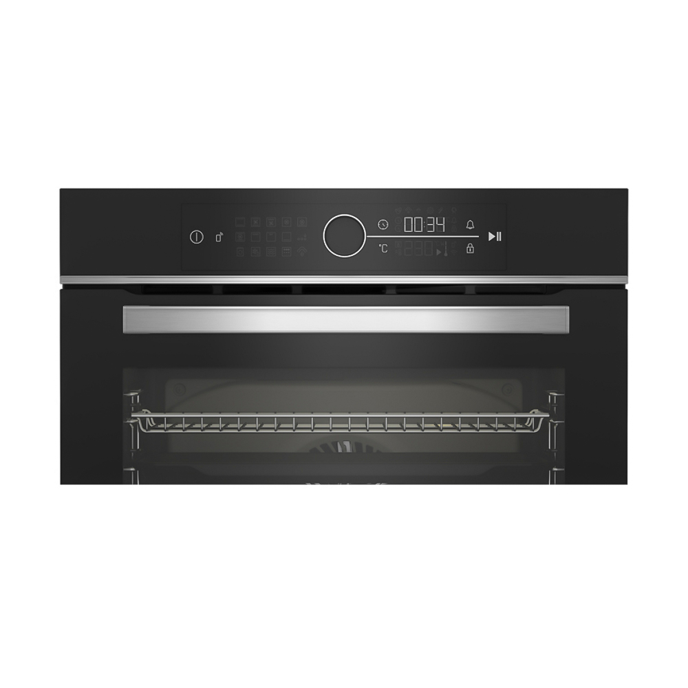 Встраиваемый духовой шкаф Beko BBIM13400XCS / 71 л. / A+ / Черный photo 3