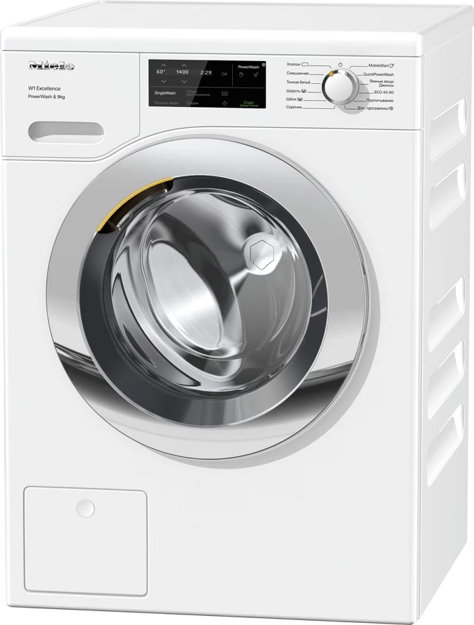 Masina de spalat Miele WEG365WCS 9 kg / 1400 rot/min / A++ / Alb photo 1