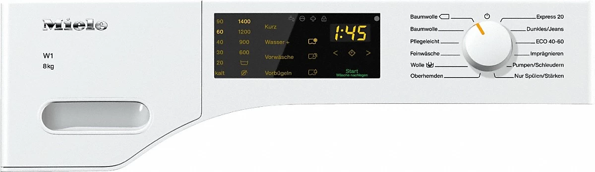 Стиральная машина Miele WWD120WCS 8 кг / 1400 об/мин / A+++ / Белый photo 2