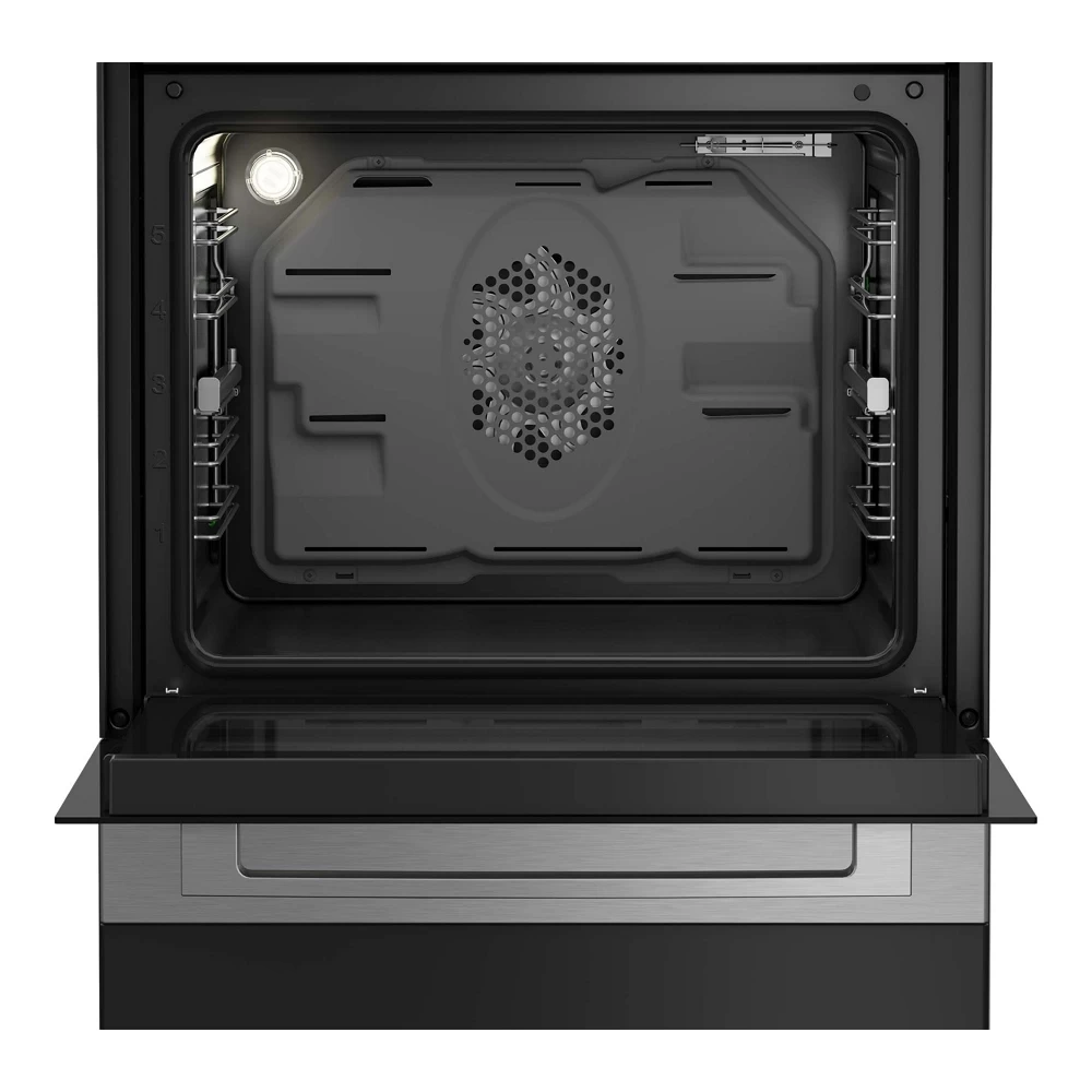 Plită electrică Beko FSM69301XCT / 4 arzatoare / Sticla-ceramica photo 2