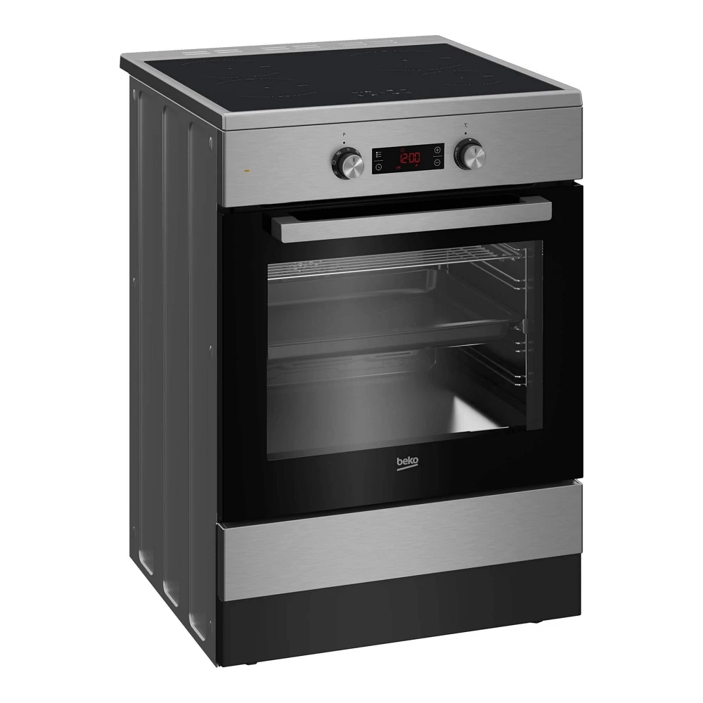 Plită electrică Beko FSM69301XCT / 4 arzatoare / Sticla-ceramica photo 3