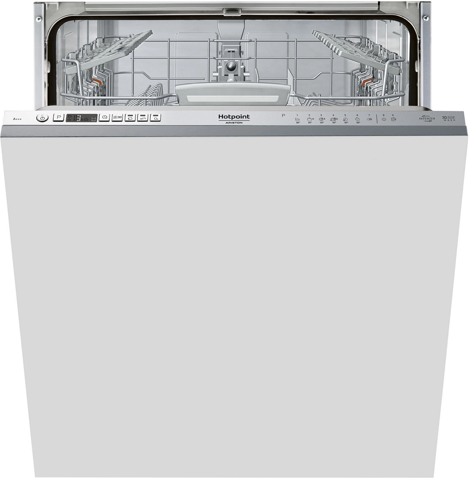 Mas. de spalat vase incorporabila Hotpoint - Ariston HIO 3C21 C W /14 Seturi /De dimensiune completa photo 1