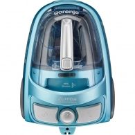 Пылесос с контейнером Gorenje VCEB01ZBCY, 800 Вт, 82 дБ, Голубой 