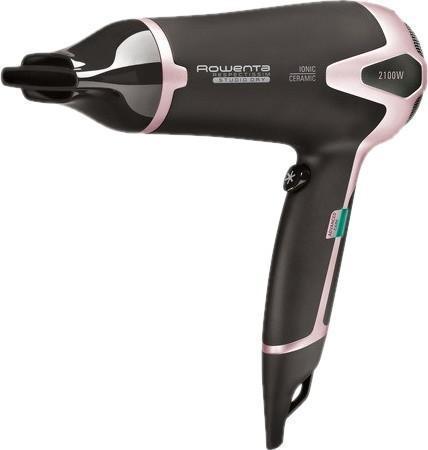 Uscator de par Rowenta CV5351D0 2100W Negru cu roz photo 1 Uscator de par Rowenta CV5351D0 2100W Negru cu roz photo 1