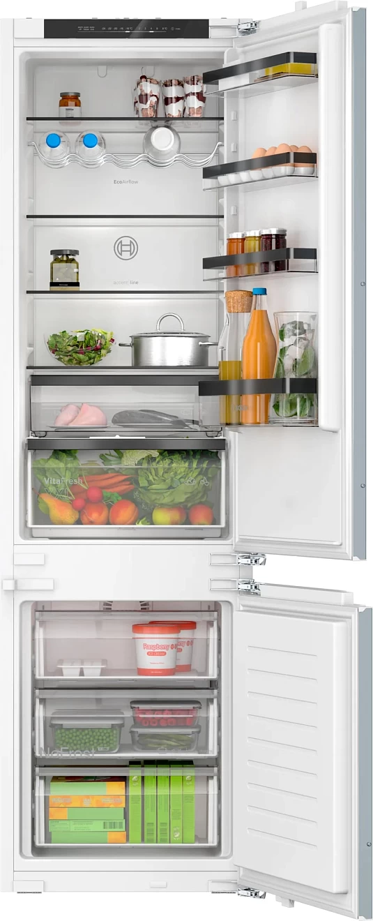 Холодильник двухдверный Bosch KIN96SFD0 / 290 л / 193.5 см / D / Белый photo 1