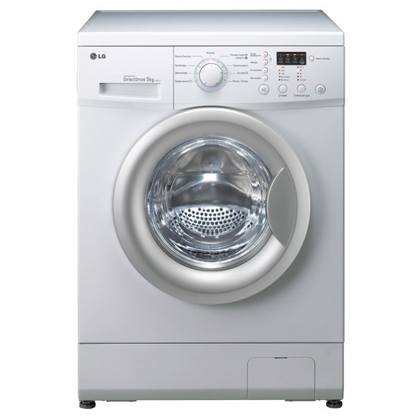 Стиральная машина LG F1068LD1 5 кг / 1000 об/мин / A / Белый photo 1 Стиральная машина LG F1068LD1 5 кг / 1000 об/мин / A / Белый photo 1