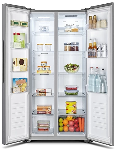 Frigider Side-by-Side Hisense RS560N4AD1 / 428 l / 177.7 cm / A+ / Gri photo 4