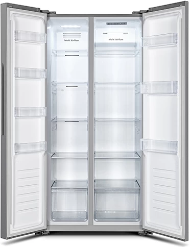 Frigider Side-by-Side Hisense RS560N4AD1 / 428 l / 177.7 cm / A+ / Gri photo 5