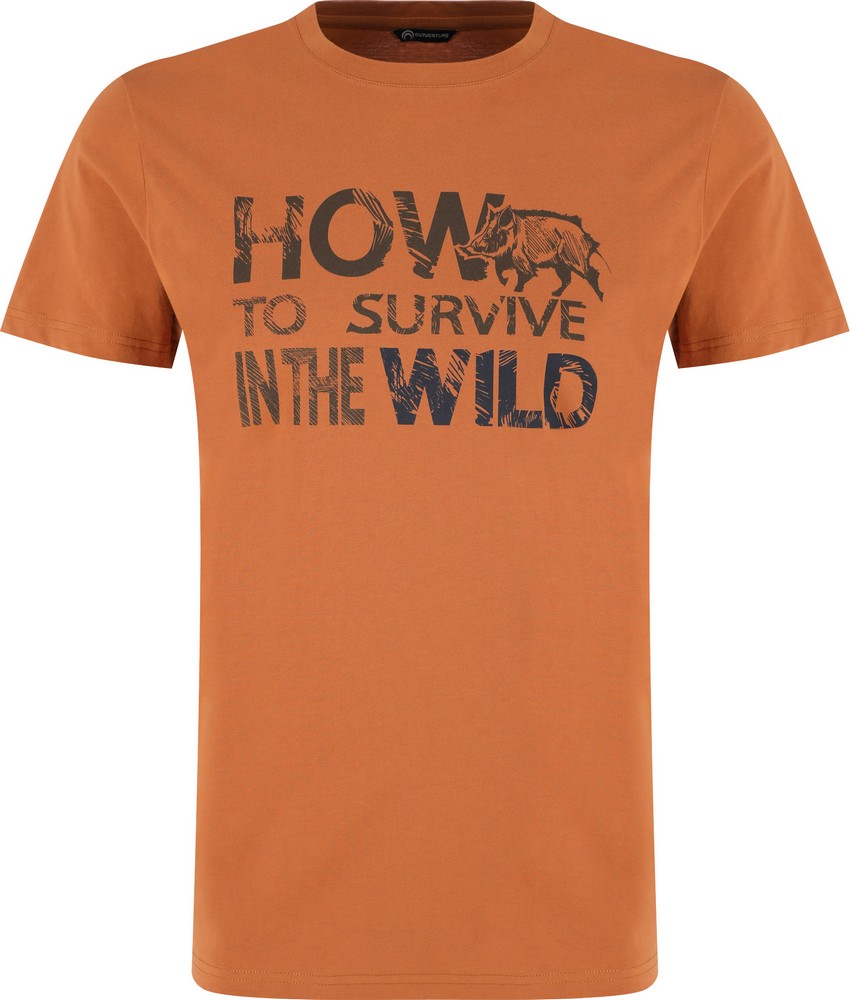 Tricou bărbătesc Outventure Tee M 48 Maro photo 1 Tricou bărbătesc Outventure Tee M 48 Maro photo 1