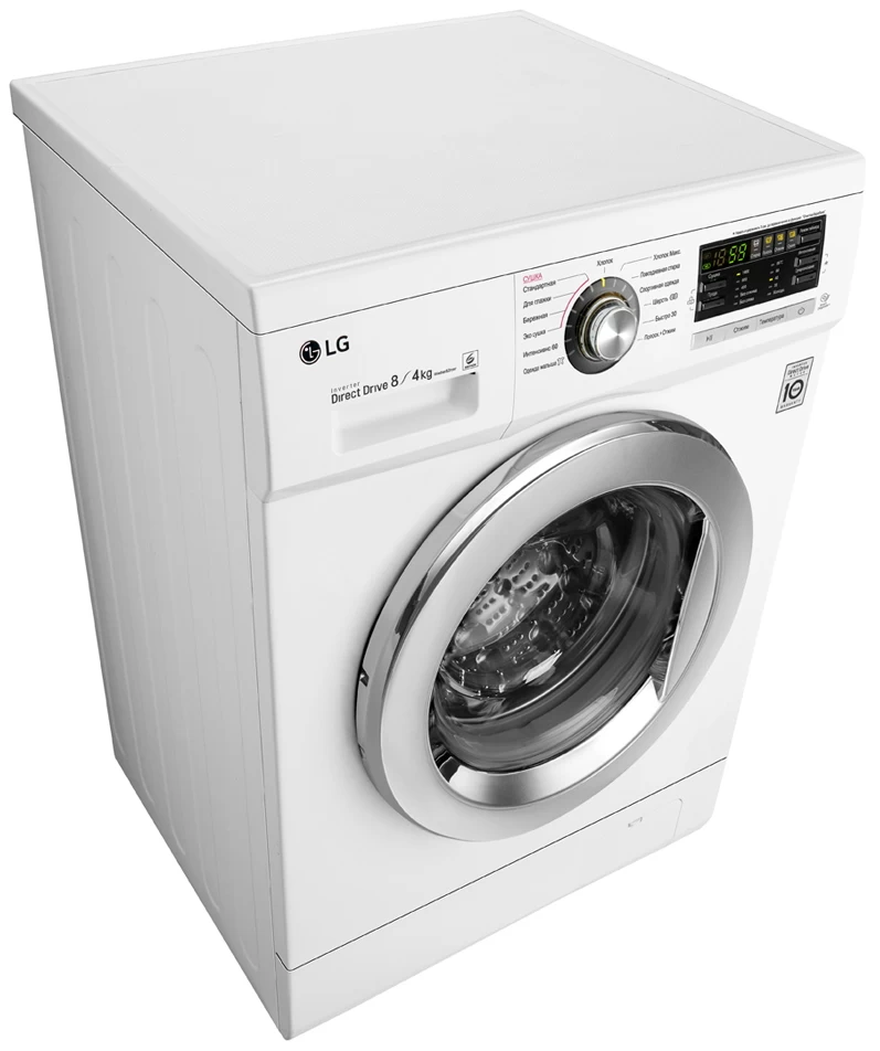 Cтирально-сушильная машина LG F1496AD3 8 кг /1400 об/мин /B /Белый photo 5