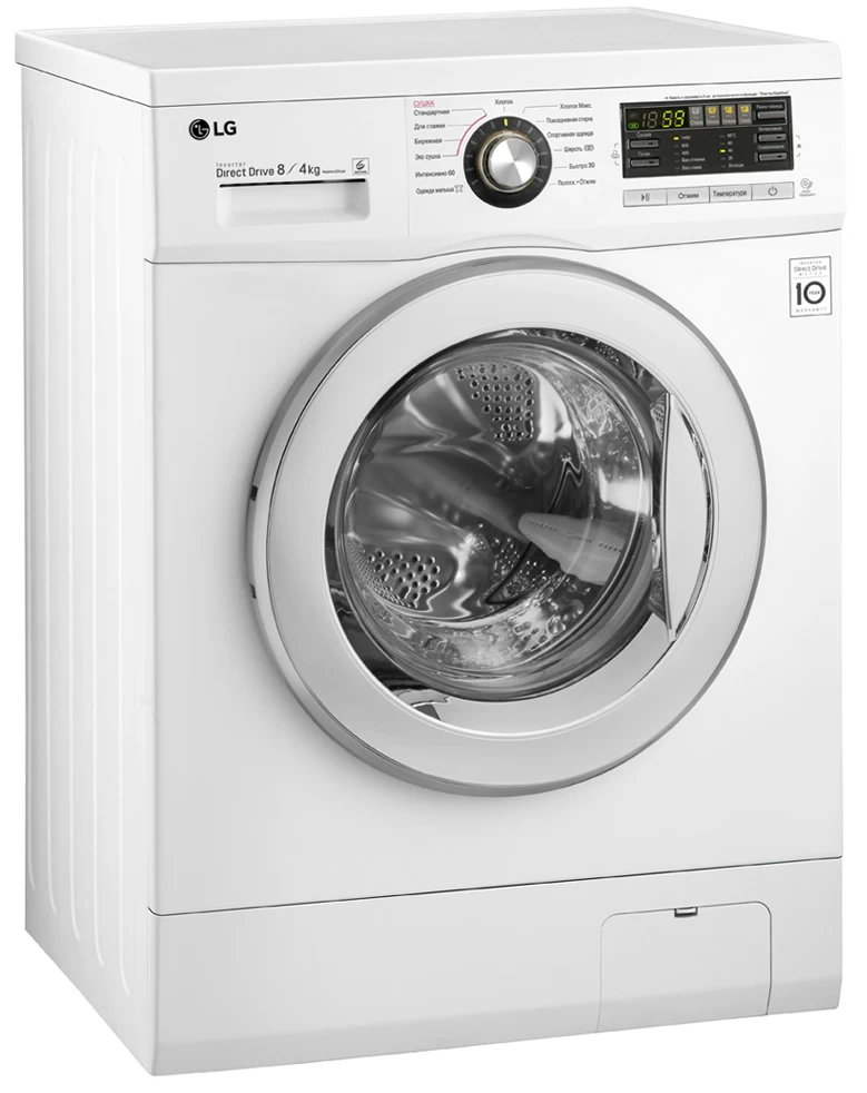 Cтирально-сушильная машина LG F1496AD3 8 кг /1400 об/мин /B /Белый photo 6