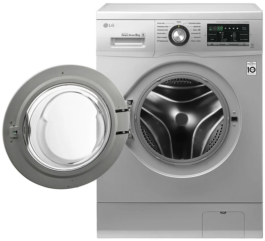 Стиральная машина LG FH2G6TD4 8 кг / 1200 об/мин / A+++ / Cерый photo 9