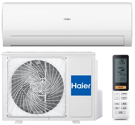 Кондиционер Haier HSU09HFDN03R3SDB 9000 BTU / 25 м2 / Инверторный / R32 / A+++ photo 1 Кондиционер Haier HSU09HFDN03R3SDB 9000 BTU / 25 м2 / Инверторный / R32 / A+++ photo 1