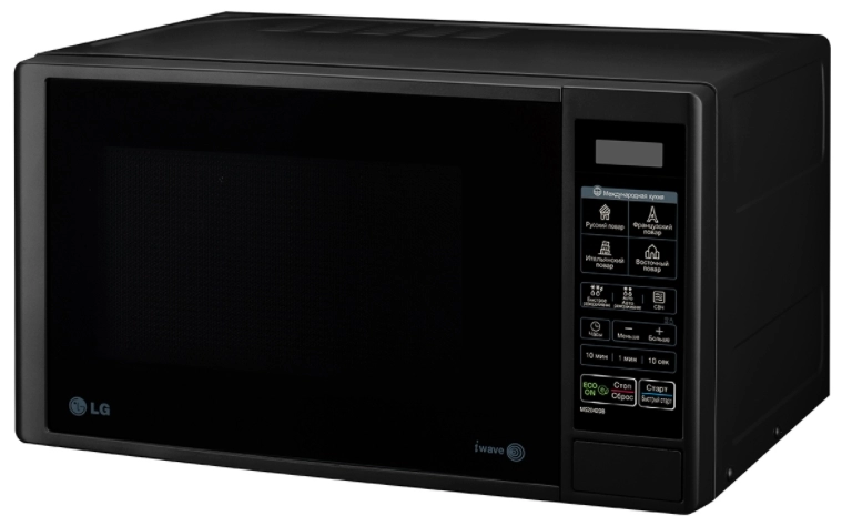 Cuptor cu microunde LG MS2042DB 700 W / 20 l / Negru photo 4